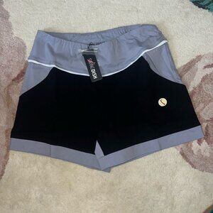 NEW SwingDish with Swarovski Crystals Golf Athletic Shorts